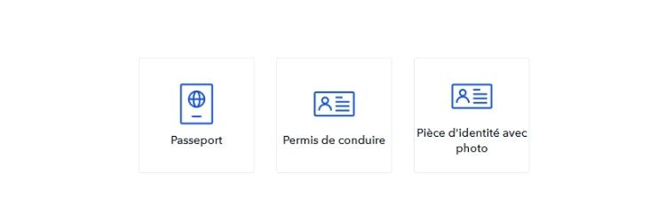 coinbase documents identite